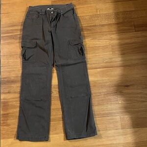 Women’s brown Duluth Trading Co firehose 8 pocket Cargo Pants